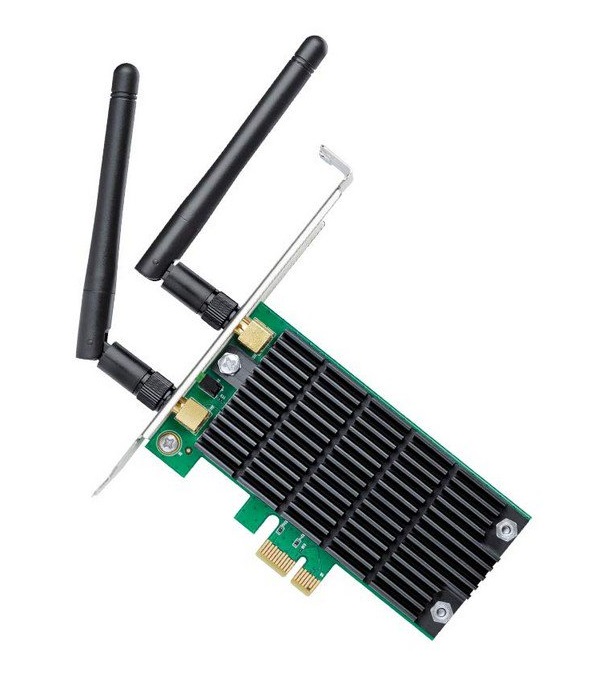 Placa de Rede Wireless TP-Link PCI Express Dual Band AC1200 Archer T4E 1